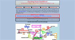 Desktop Screenshot of cyclingfromguildford.co.uk